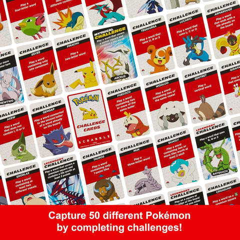 Mattel Games Scrabble Pokémon
