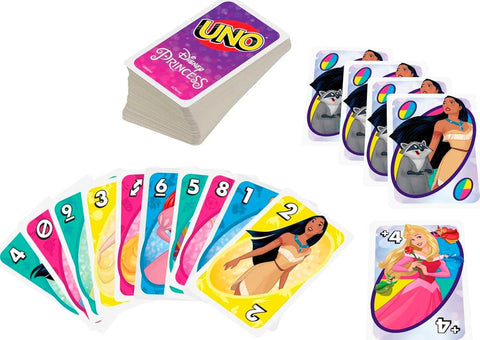 Mattel Games UNO Disney Princesses Matching Card Game