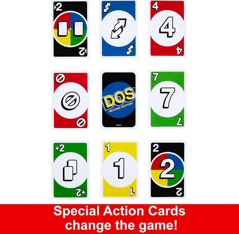 Mattel Games UNO DOS Second Edition Card Game
