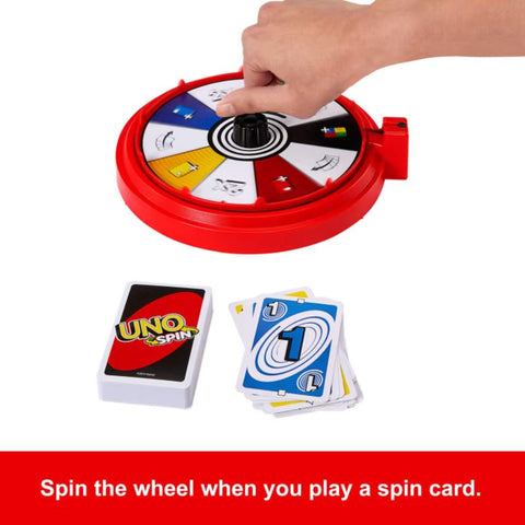 Mattel Games UNO Spin Card Game