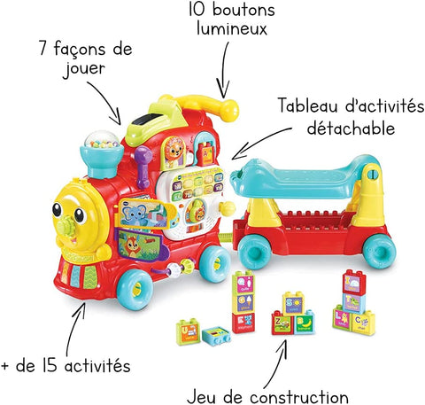 VTech Maxiloco Mon Trotti Train 7 en 1