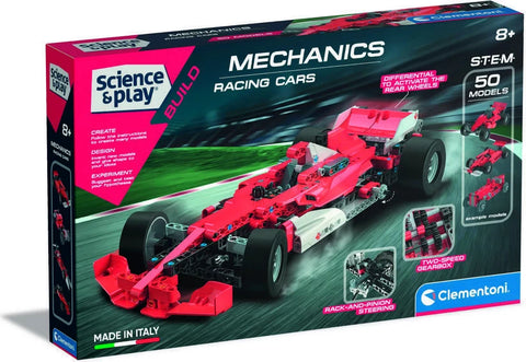 Clementoni Science & Play Mechanics Racing Cars