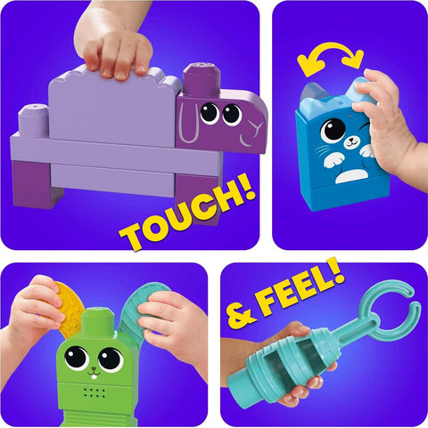 Mega Bloks Musical Farm Band Sensory Block 45 Pieces