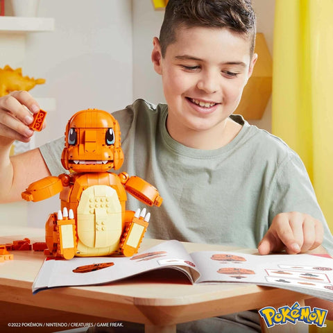 MEGA Pokémon Jumbo Charmander Building Set 750 Pieces