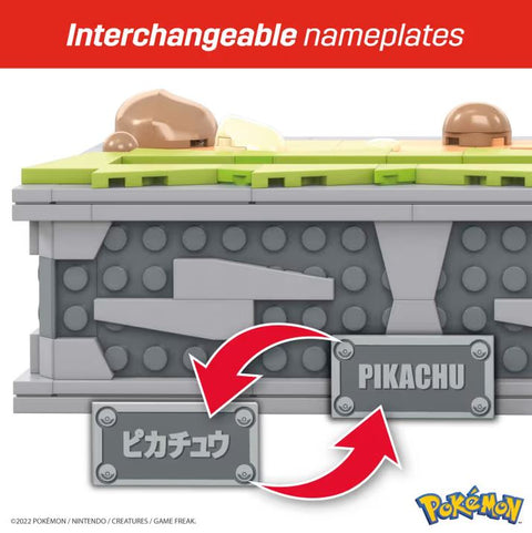 MEGA Pokémon Motion Pikachu Building Brick Set With Mechanized Motion 1095 Pieces
