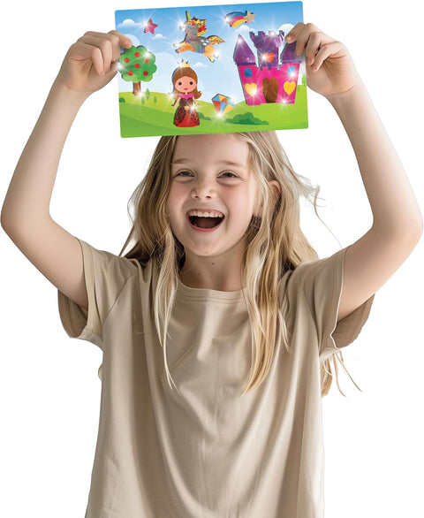 Megableu Foil Fun Princesse et Licornes