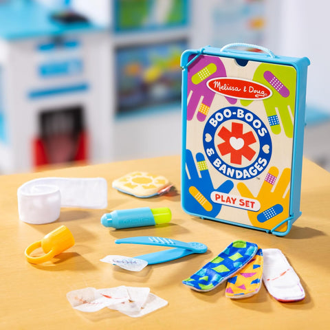 Melissa & Doug Boo-Boos & Bandages Reusable Play Set
