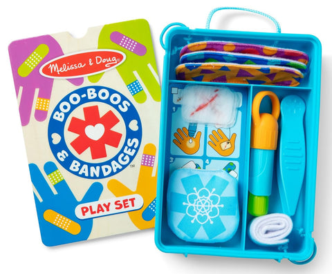 Melissa & Doug Boo-Boos & Bandages Reusable Play Set