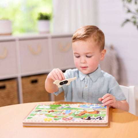 Melissa & Doug Old MacDonald's Farm Song Puzzle 8 Pieces