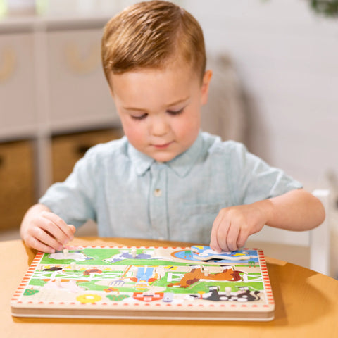 Melissa & Doug Old MacDonald's Farm Song Puzzle 8 Pieces