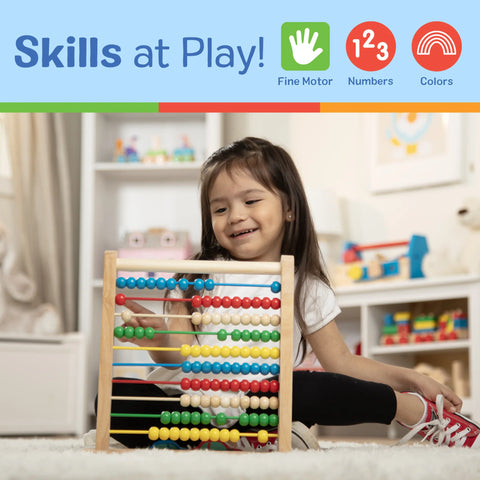 Melissa & Doug Wooden Abacus