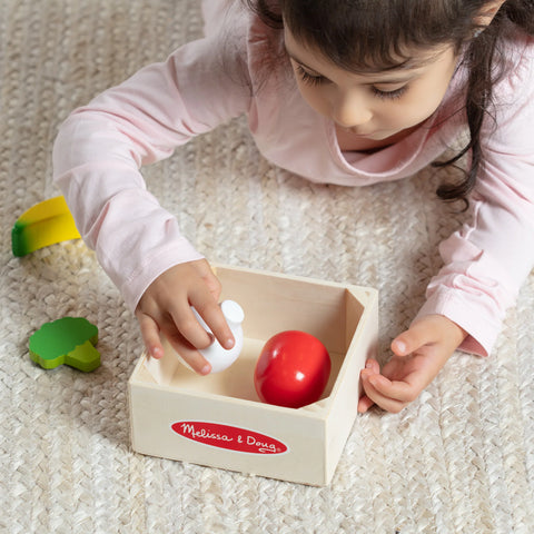 Melissa & Doug Wooden Food Groups Play Set Produce