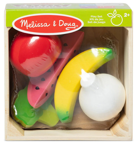 Melissa & Doug Wooden Food Groups Play Set Produce