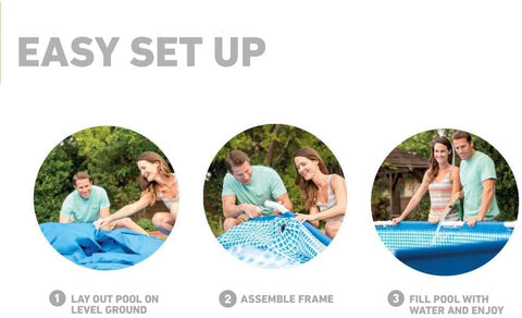 Intex Metal Frame Above Ground Pool 305x76cm