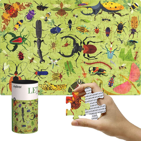 Mideer Let's Learn Insect World Puzzle 126 Pieces