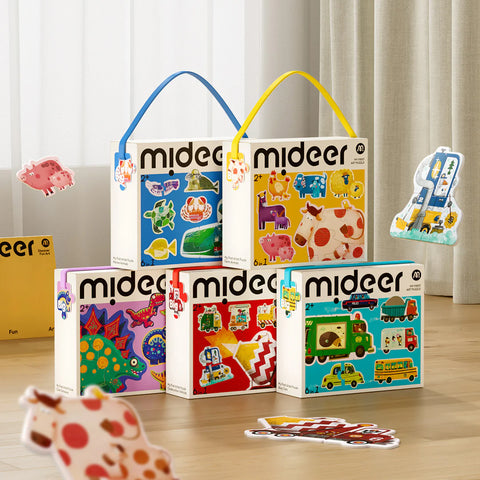 Mideer My First Artist Puzzle: Busy Cars