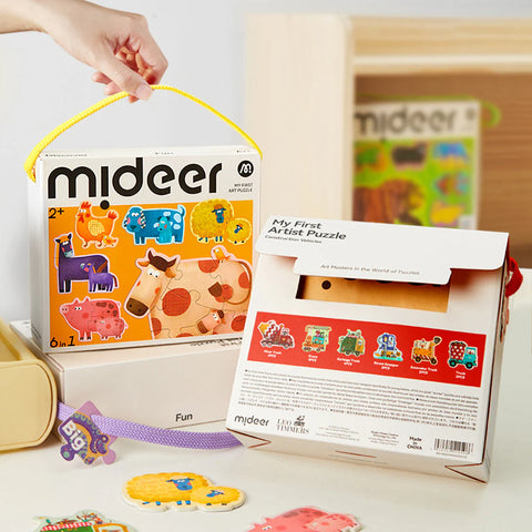 Mideer My First Artist Puzzle: Cute Dinosaurs