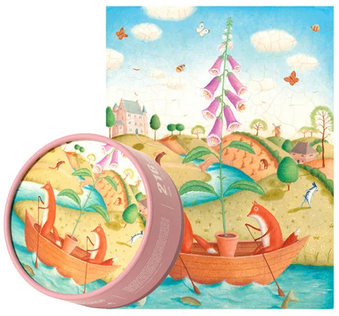 Mideer Pocket Series Puzzle Fish Also Like Flowers, 216 Pieces