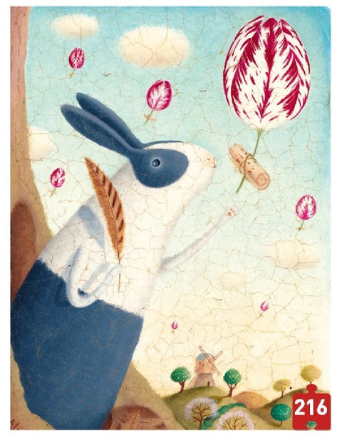 Mideer Pocket Series Puzzle Messenger Of Spring, 216 Pieces