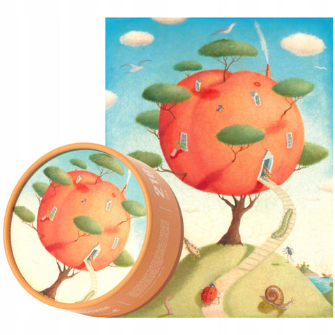 Mideer Pocket Series Puzzle Peach In Paradise, 216 Pieces
