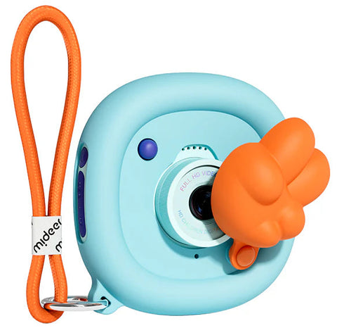 Mideer Say Cheese Kids Camera Blue Orange