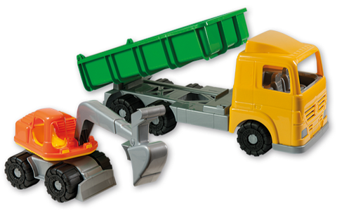 Androni Millennium Truck With Work Vehicles 49cm