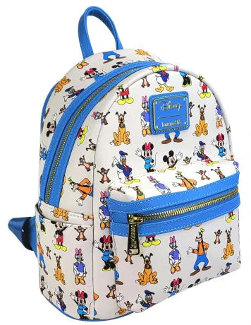 Loungefly Disney Mickey Mouse & Friends Waving Mini Backpack
