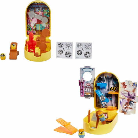 Minions, The Rise of Gru Splat 'Ems Playset Toy with 2 Mini-Figures Assortment