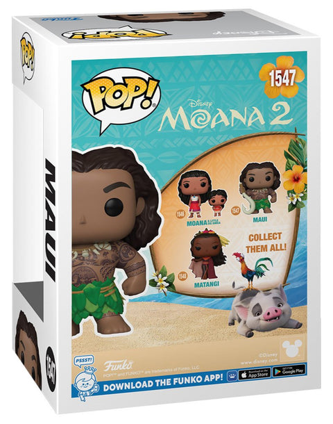 Funko Pop! Moana 2 Maui with Fish Hook