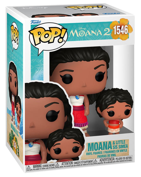 Funko Pop! Moana 2 Moana & Little Sis Simea