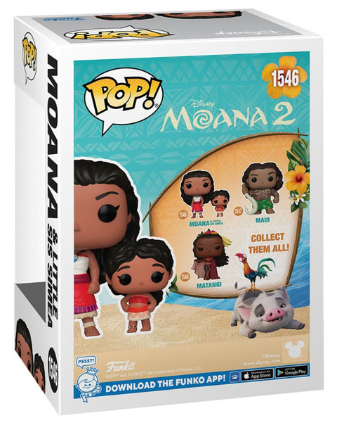 Funko Pop! Moana 2 Moana & Little Sis Simea