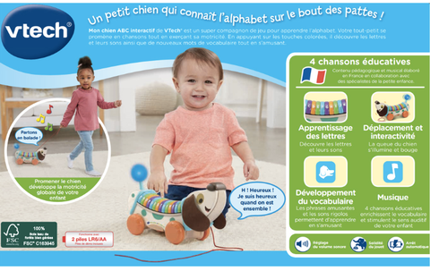 VTech Mon Chien ABC Interactif