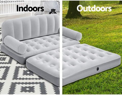 Bestway Multi-Max 3-in-1 Inflatable Air Couch With Built-in AC Pump 188x152x64cm