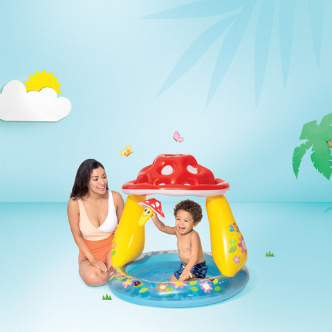 Intex Mushroom Inflatable Kiddie Pool 101x89cm