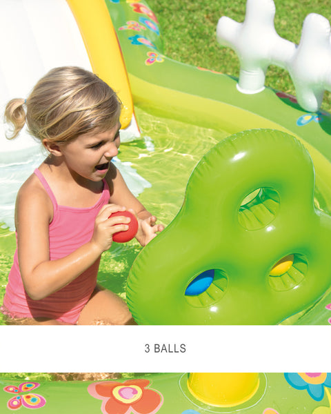 Intex My Garden Inflatable Play Center With Slide 290x180x104cm