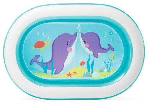 Intex My Sea Friends Inflatable Kiddie Pool 163x107x46cm
