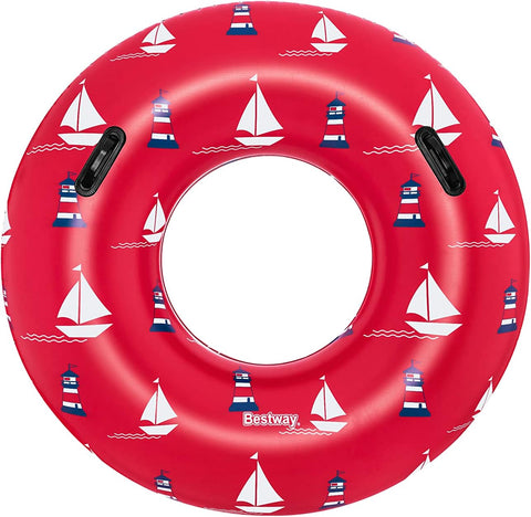Bestway Float 'N Fashion Nautical Swim Tube 119cm