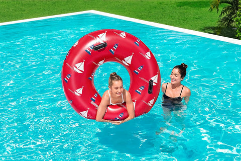 Bestway Float 'N Fashion Nautical Swim Tube 119cm