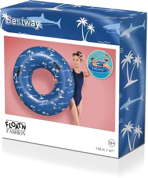 Bestway Float 'N Fashion Nautical Swim Tube 119cm