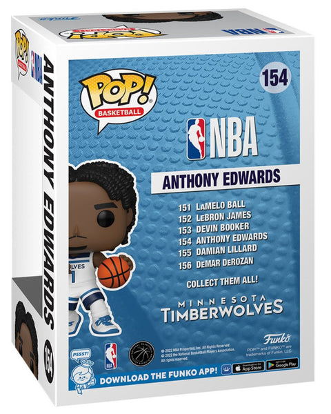 Funko Pop! Basketball NBA Timberwolves Anthony Edwards