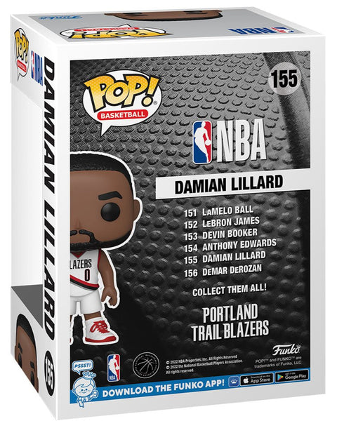 Funko Pop! NBA Trailblazers Damian Lillard