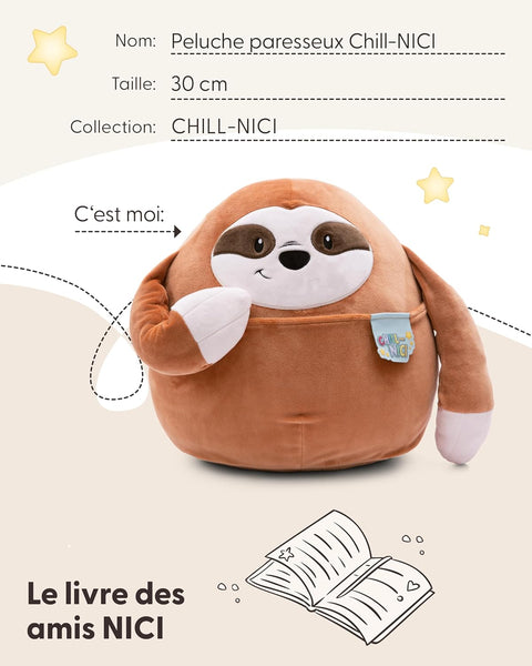 Nici Soft Toy Chill-NICI Sloth 30cm