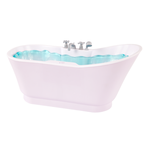 Our Generation Bubbly Bathtime Bathtub Accessory with Water Sounds for 18" Dolls