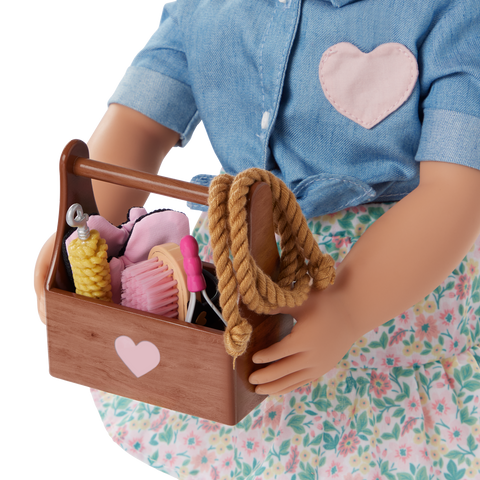 Our Generation Lainey Posable 18" Cowgirl Doll & Storybook