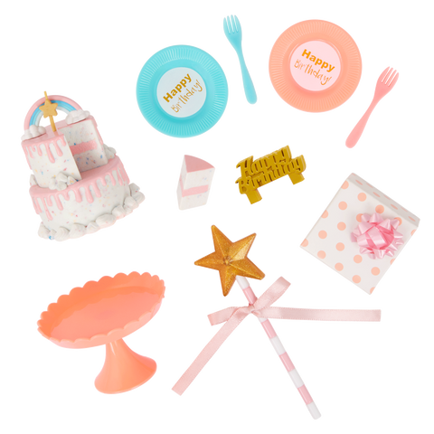 Our Generation Romy 18" Birthday Party Doll & Accessories