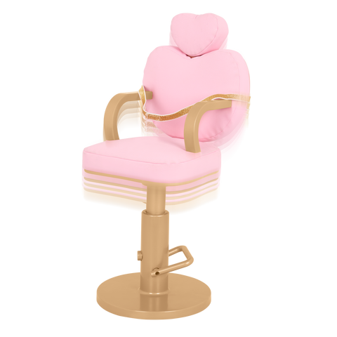 Our Generation Sweet Styles Salon Chair Hair Styling Accessory Set for 18" Dolls