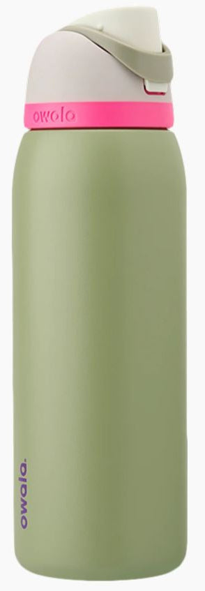 Owala FreeSip Insulated Water Bottle 32oz Neo Sage