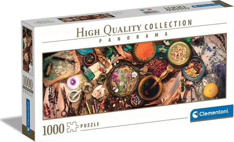 Clementoni HQC Panorama Herbalist Desk Puzzle 1000 Pieces