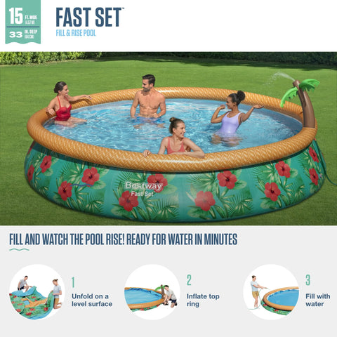 Bestway Paradise Palms Pool Set 457x84cm