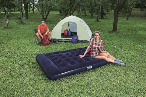Bestway Pavillo Full Airbed With Built-In Foot Pump 191x137x28cm